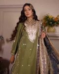 FOR THIS WEDDING SEASON FOIL AND EMBROIDERED WORK TOP AND PLAZO WITH DUPATTA