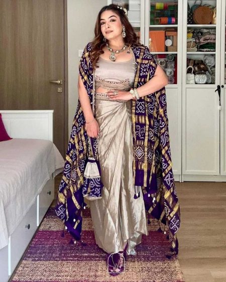 DESIGNER FANCY WESTERN STYLE PRINTED KOTI, BLOUSE WITH WESTERN BOTTOM