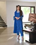 DESIGNER TRENDING SEQUENCE EMBROIDERY WORK SUIT PENT AND DUPATTA