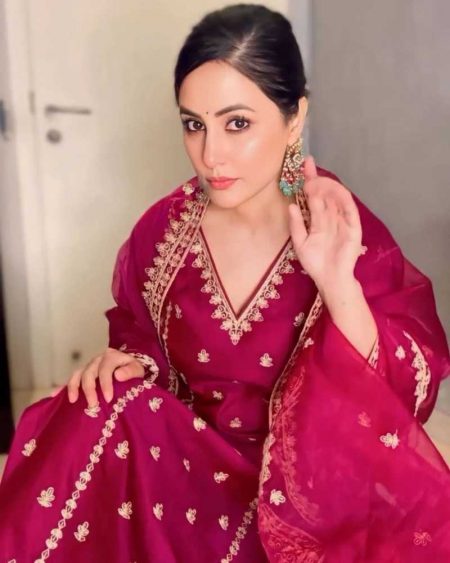 THIS RAMZAN MAKE SPECIAL WEAR CHERRY COLOR ROMAN SILK FABRIC WITH CORDING SEQUANCE EMBROIDERY WORK SUIT WITH STITCHED PLAZO AND DUPATTA