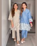 DESIGNER EXCLUSIVE NEW HEAVY CHINON FABRIC WITH  EMBROIDERY WORK  COORDSETS