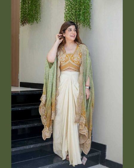EXCLUSIVE THREE PIECE WESTERN OUTFIT FOR DESIGNER LOOK